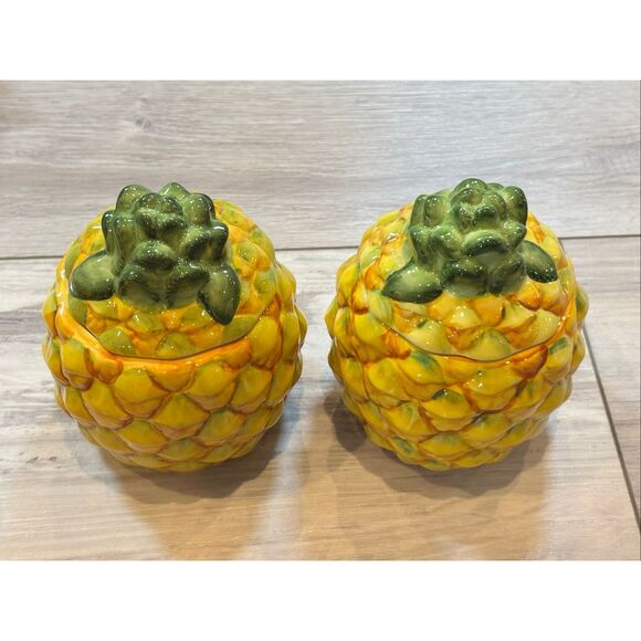 Temp-tations Presentable Ovenware Fresh Crop Small Pineapple Baking Dishes with - Picture 5 of 16